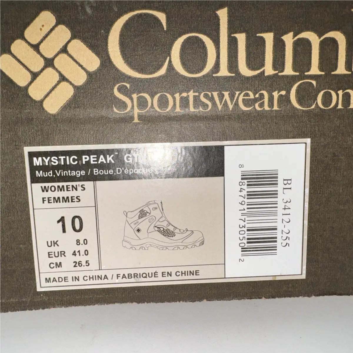 Columbia shoes - Columbia Mystic Peak Goretex - Mystic Peak Goretex - Mud Vintage 8
