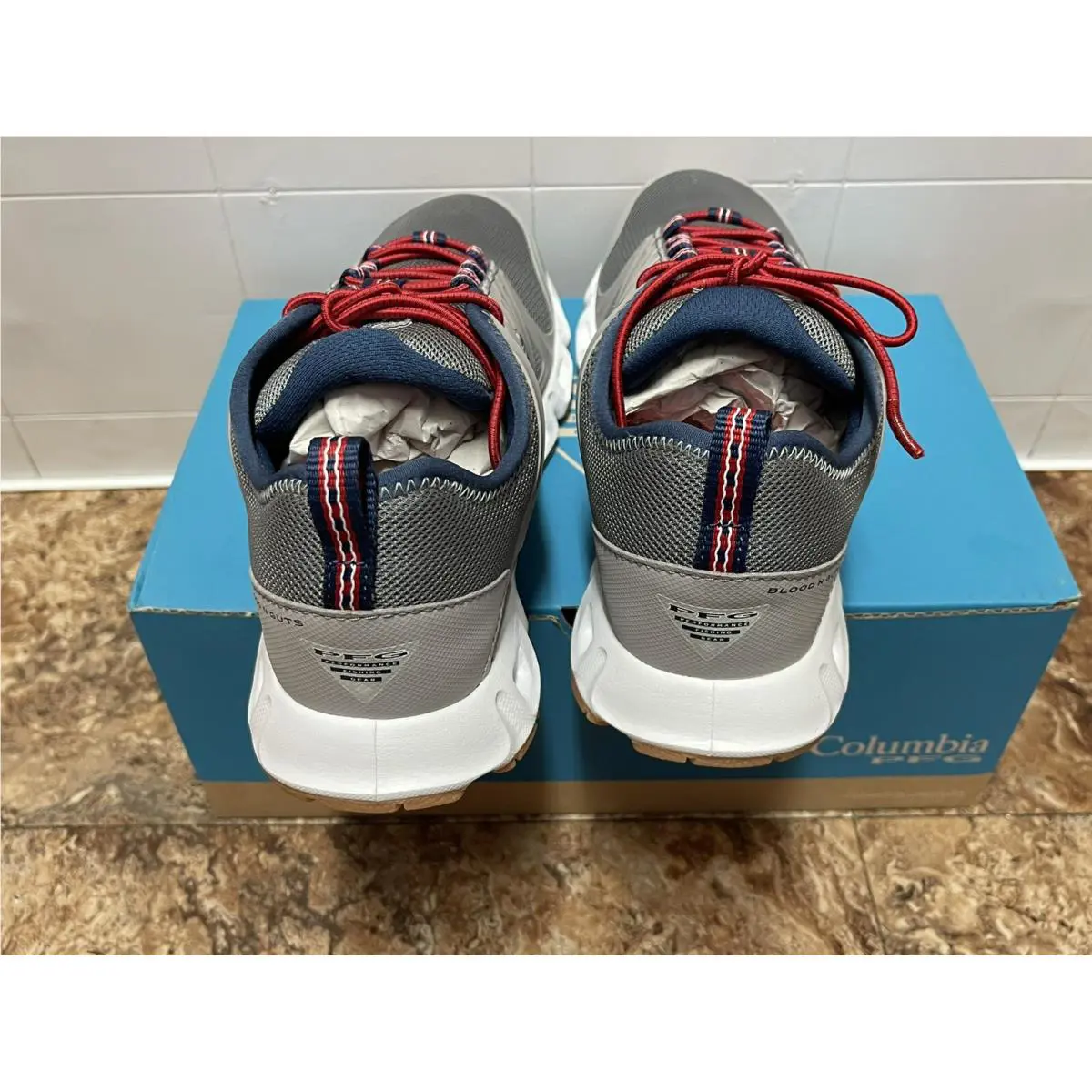 Columbia shoes - Columbia Megavent Ii PFG - Megavent PFG - Gris Titane Carbone (UPC: 0192290253683) 0