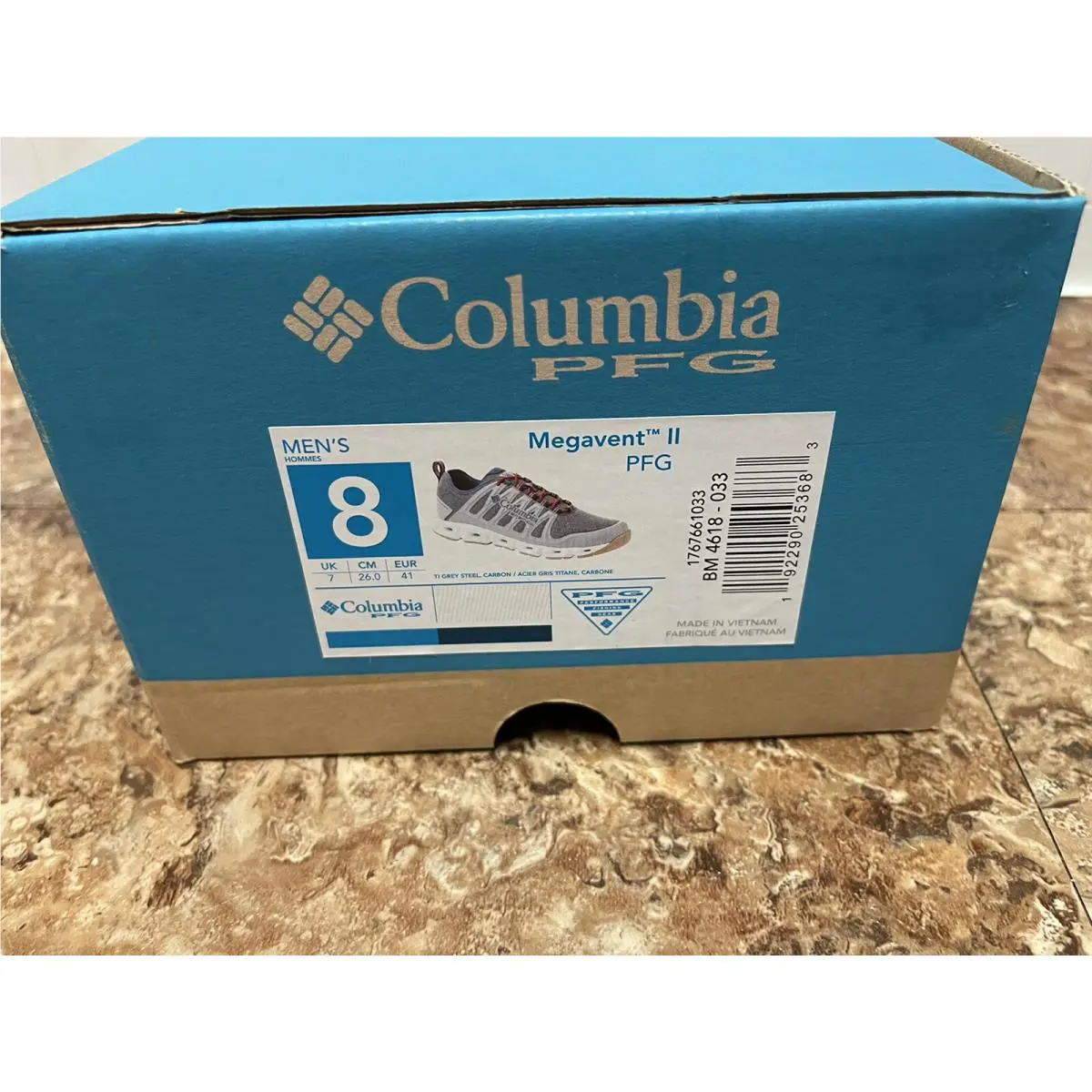Columbia shoes - Columbia Megavent Ii PFG - Megavent PFG - Gris Titane Carbone (UPC: 0192290253683) 3