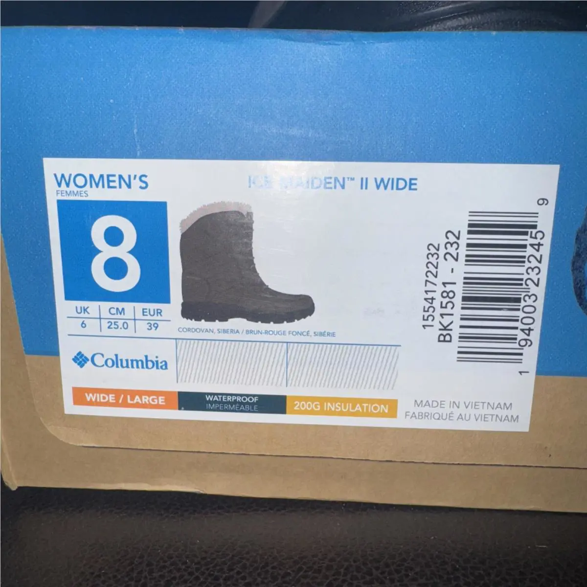 Columbia shoes - 1554171011 - 1554171011 - Brown (UPC: 887921332317) 4