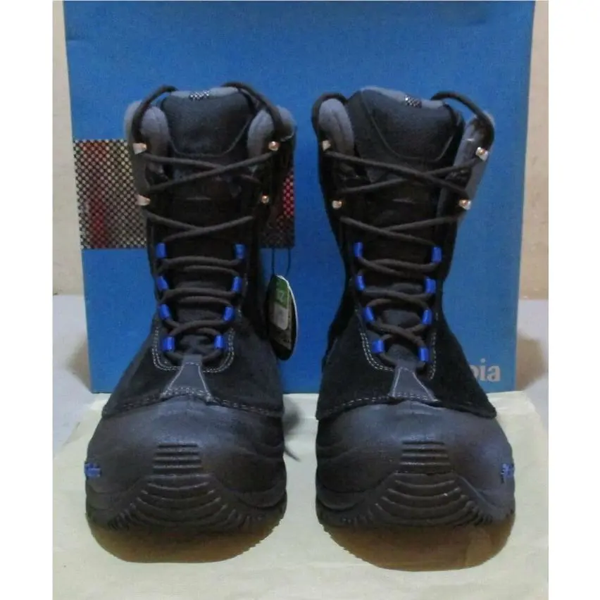 Columbia Bugaboot Boy`s 6 M Black Rubber/nubuck Leather 7399
