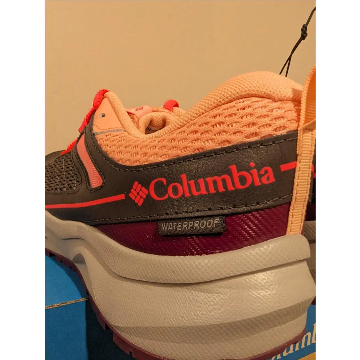 Columbia shoes - Dark Grey/Neon/Sunrise 1