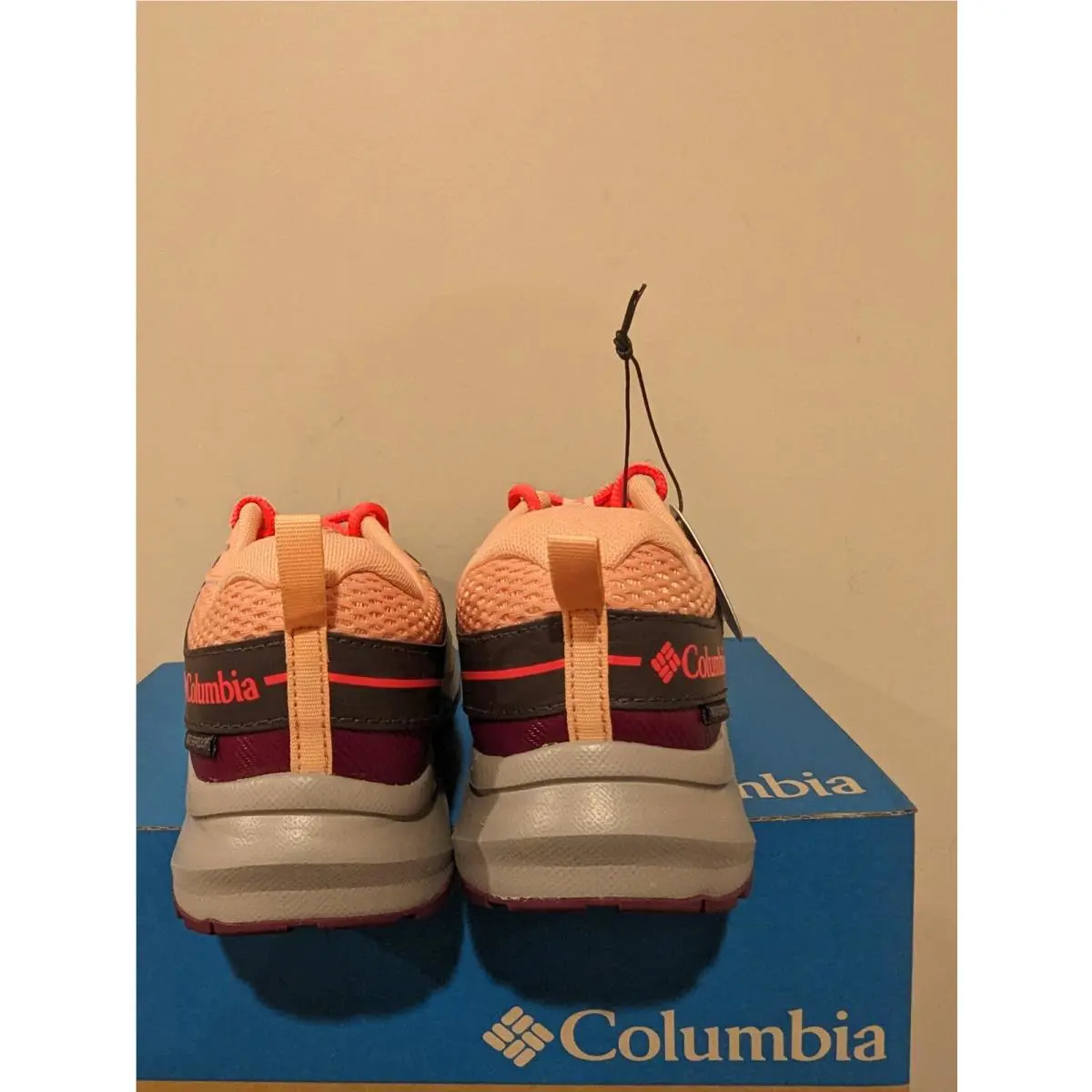 Columbia shoes - Dark Grey/Neon/Sunrise 2