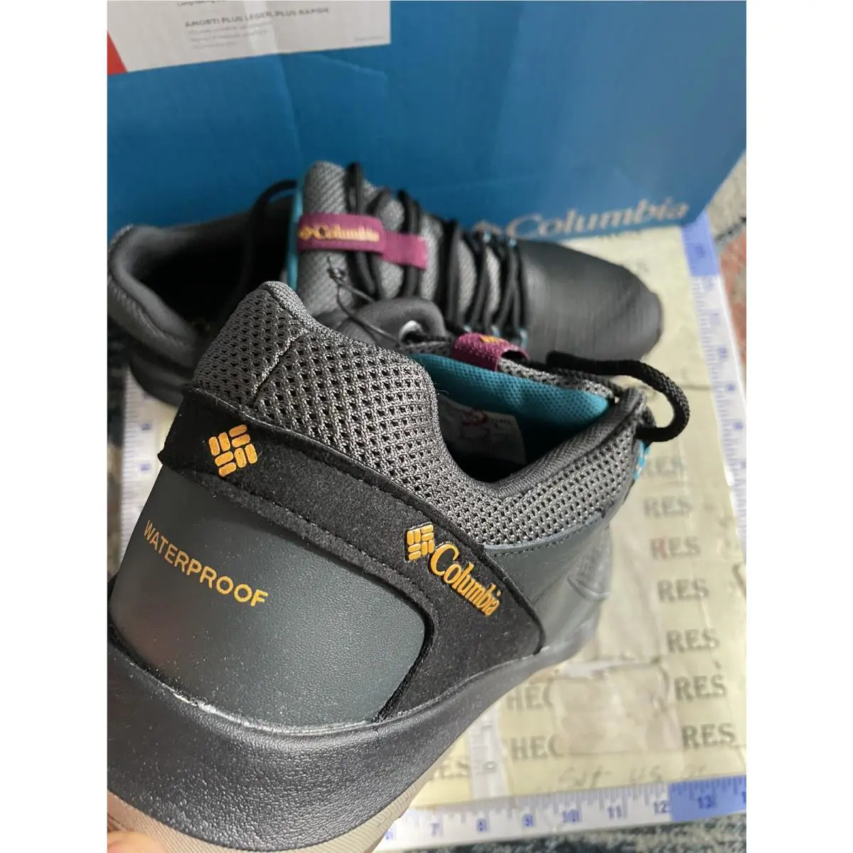 Columbia shoes - Trailstorm Waterproof - Trailstorm Waterproof - Dark Moss Mango (UPC: 0194894846537) 0