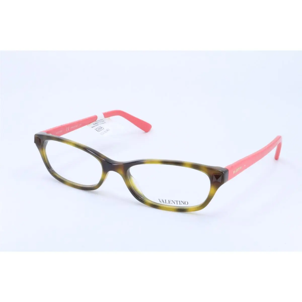 V2695 Blonde Browline Women Full Rim 52-16-140 Eyeglasses Frames by Valentino