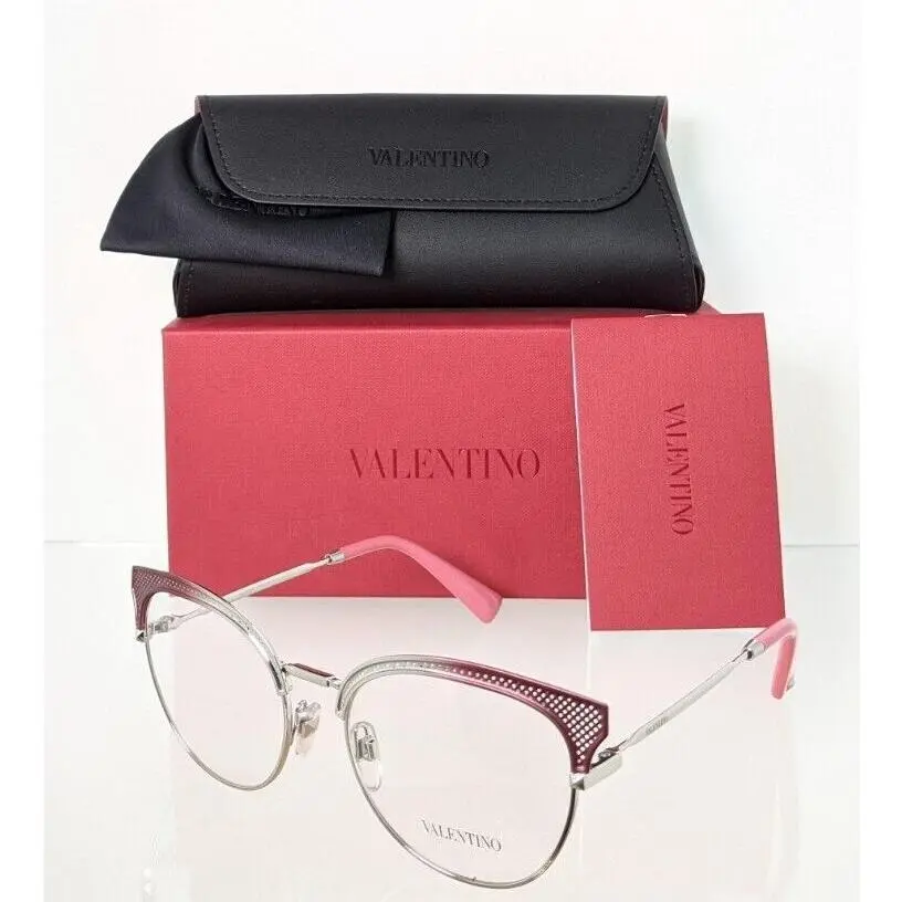 Valentino Eyeglasses VA 1011 3043 53mm Silver/pink