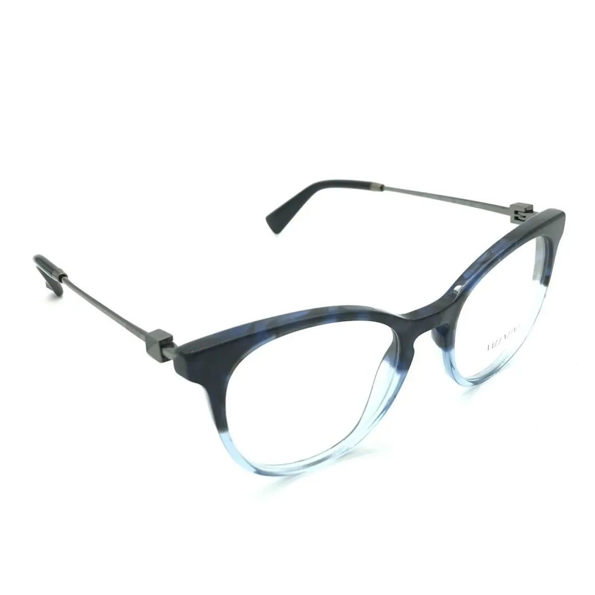 Valentino VA3046 5146 Women`s Blue Gradient Round Eyeglasses 50-19 140