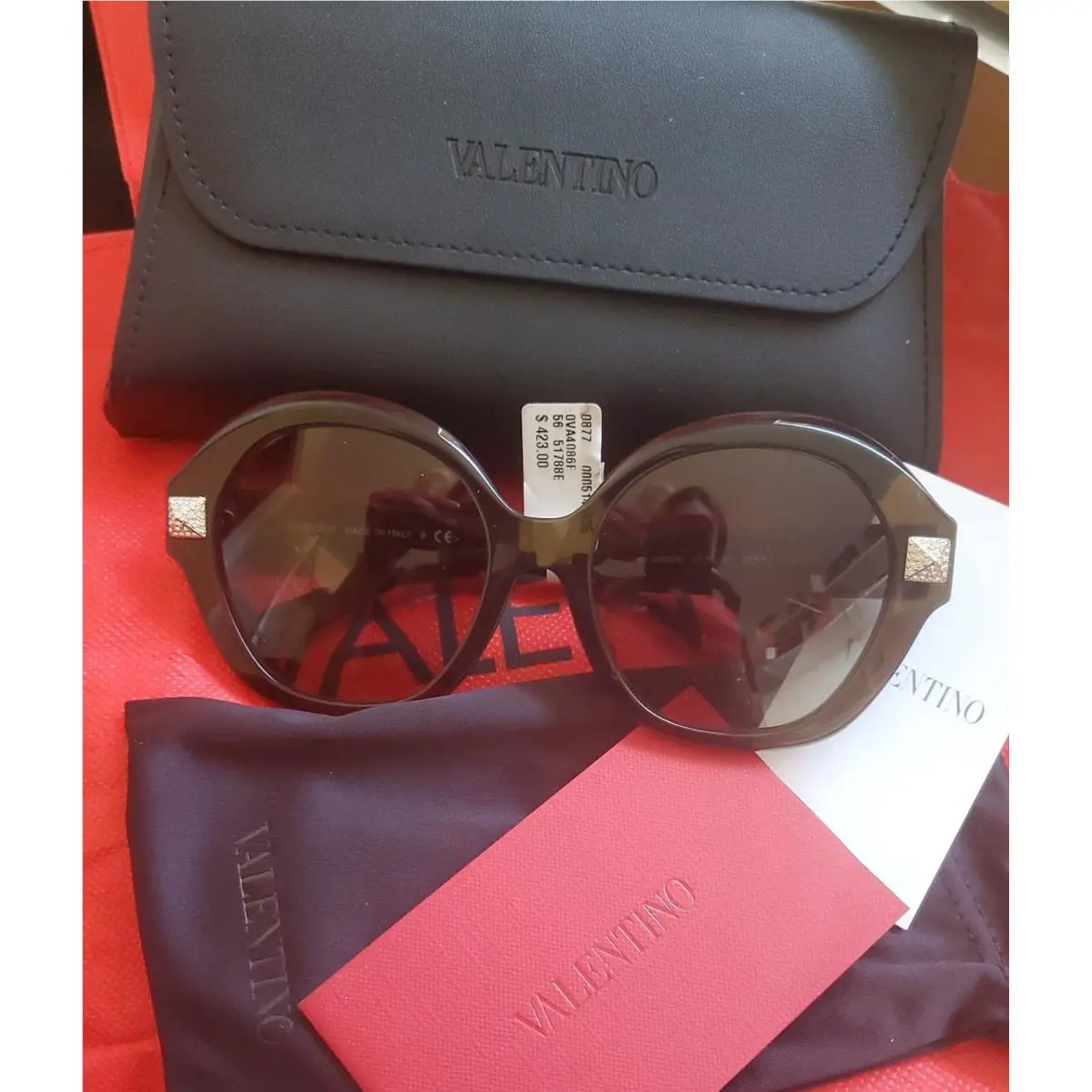 Valentino Garavani Sunglasses Studded Ringstone