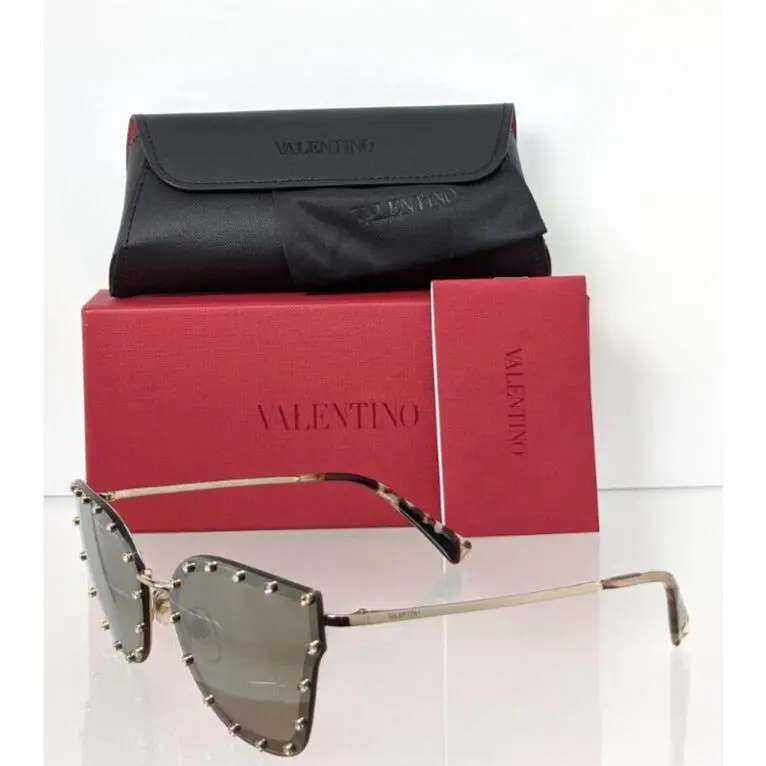 Valentino Sunglasses VA 2028 3003/5A Gold 2028 Frame