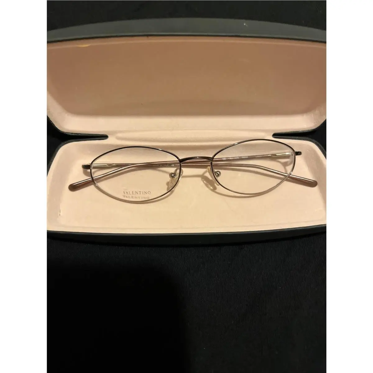 Valentino Eyeglasses V5696 ON6M Pale Brown 50-17/135 mm Made In Italy
