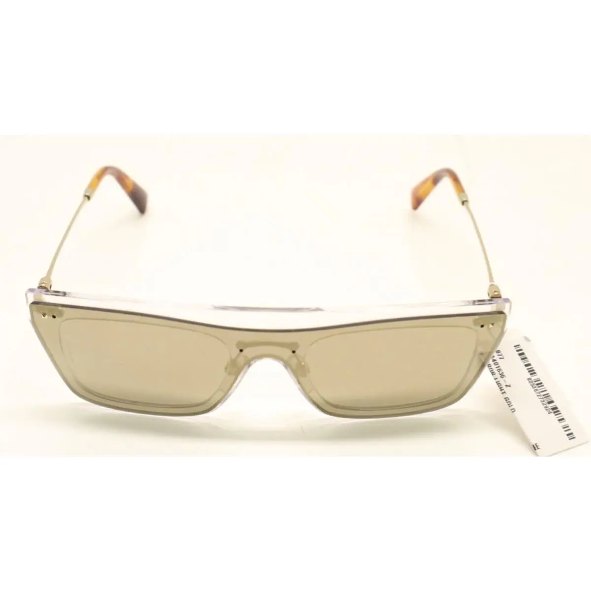 Valentino VA4016 5024/5A Clear Gold/light Gold Mirrored Lens Sunglasses 1467