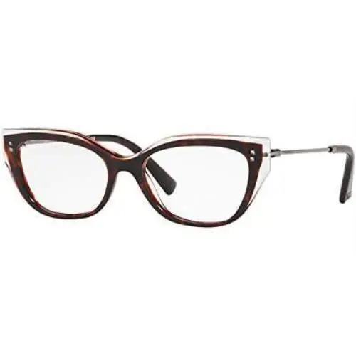 Valentino Eyeglasses VA 3035-5087 Crystal Havana Demo Lens 54mm