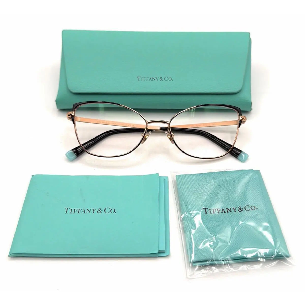 Tiffany TF 1136 Black Rose Gold 6007 Eyeglasses
