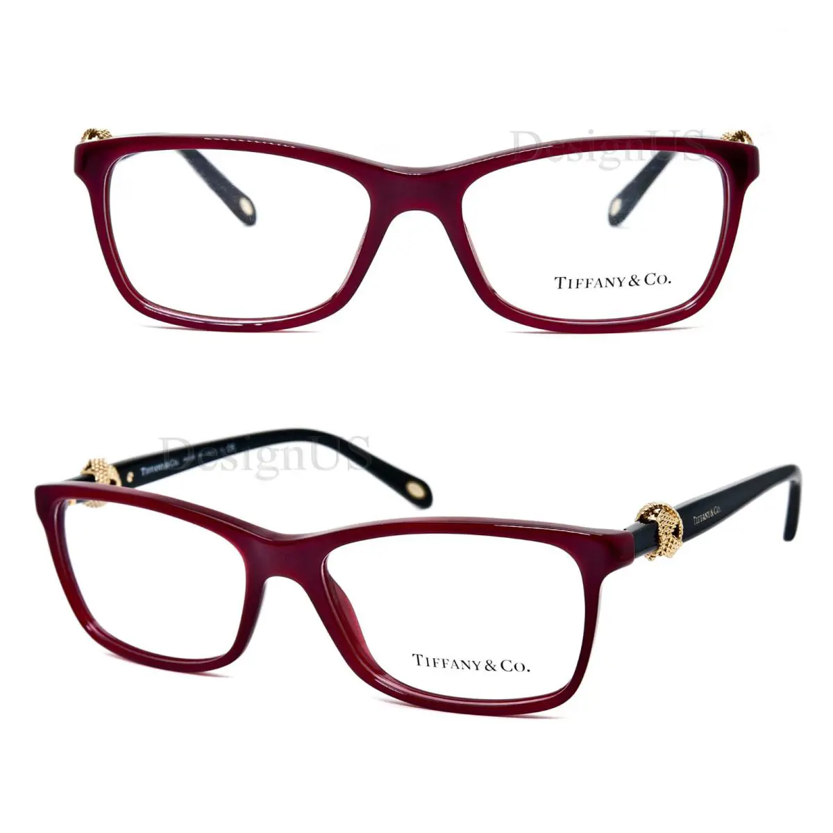Tiffany Tiffany & Co. TF2104 8152 Red Black Co. TF2104 8152 Red Black 55/16/140 Eyeglasses Italy