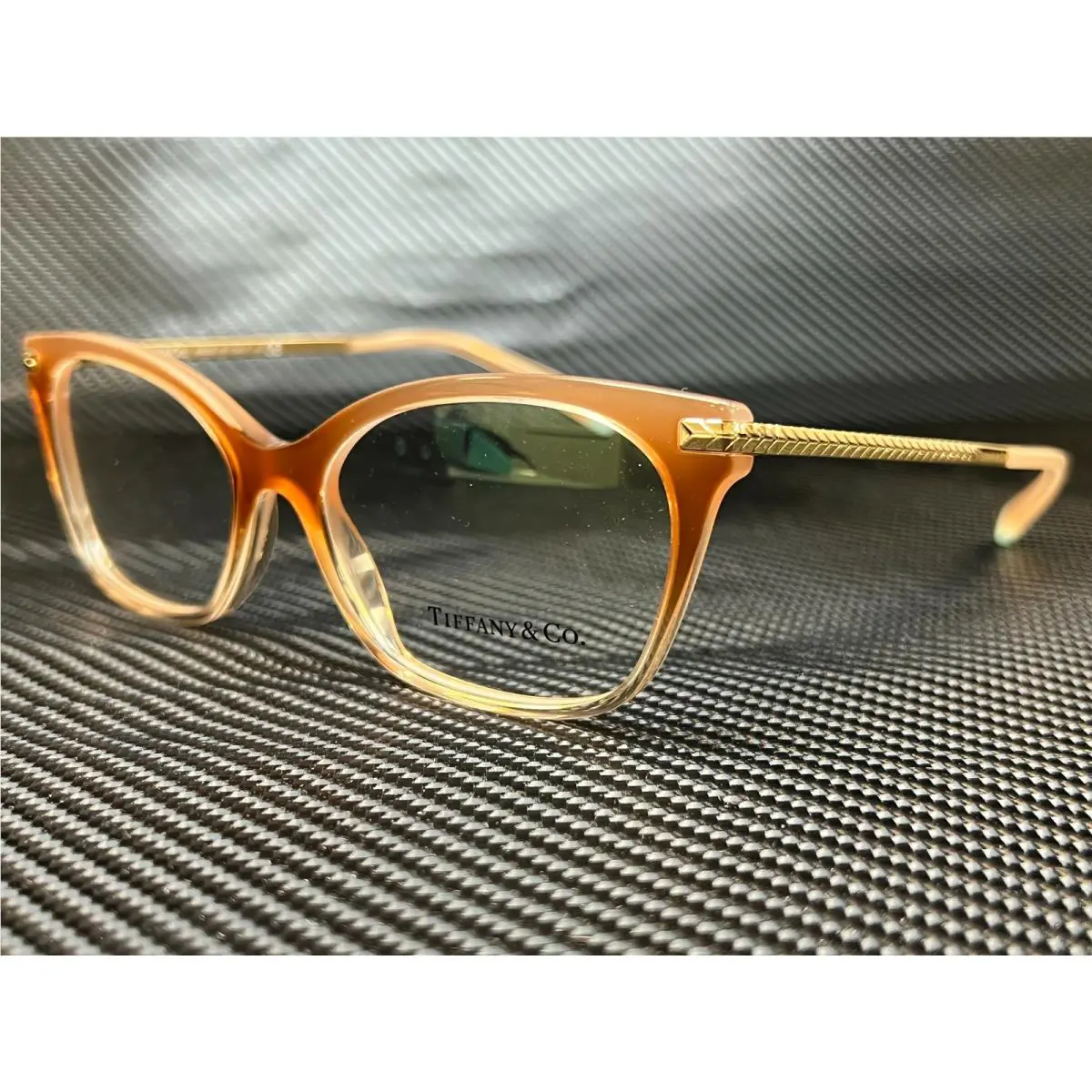 Tiffany TF2194 8299 Sand Gradient Women Square Demo Lens Eyeglasses Frame 54-16