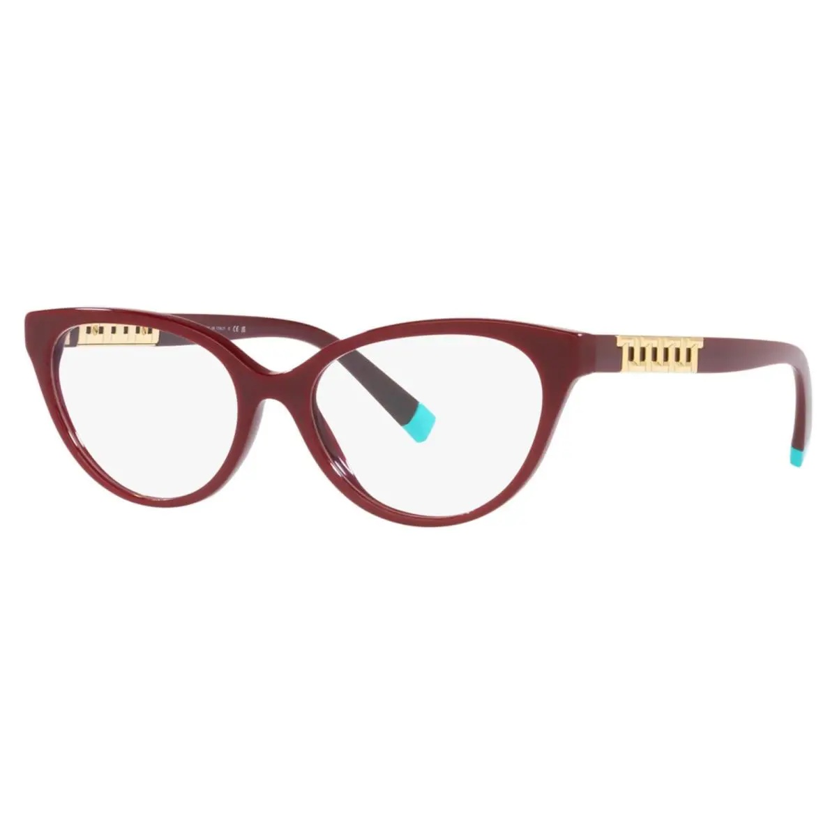 Tiffany Co. TF 2226 8353 Burgundy Gold Eyeglasses 52/16/140 by Tiffany & Co.
