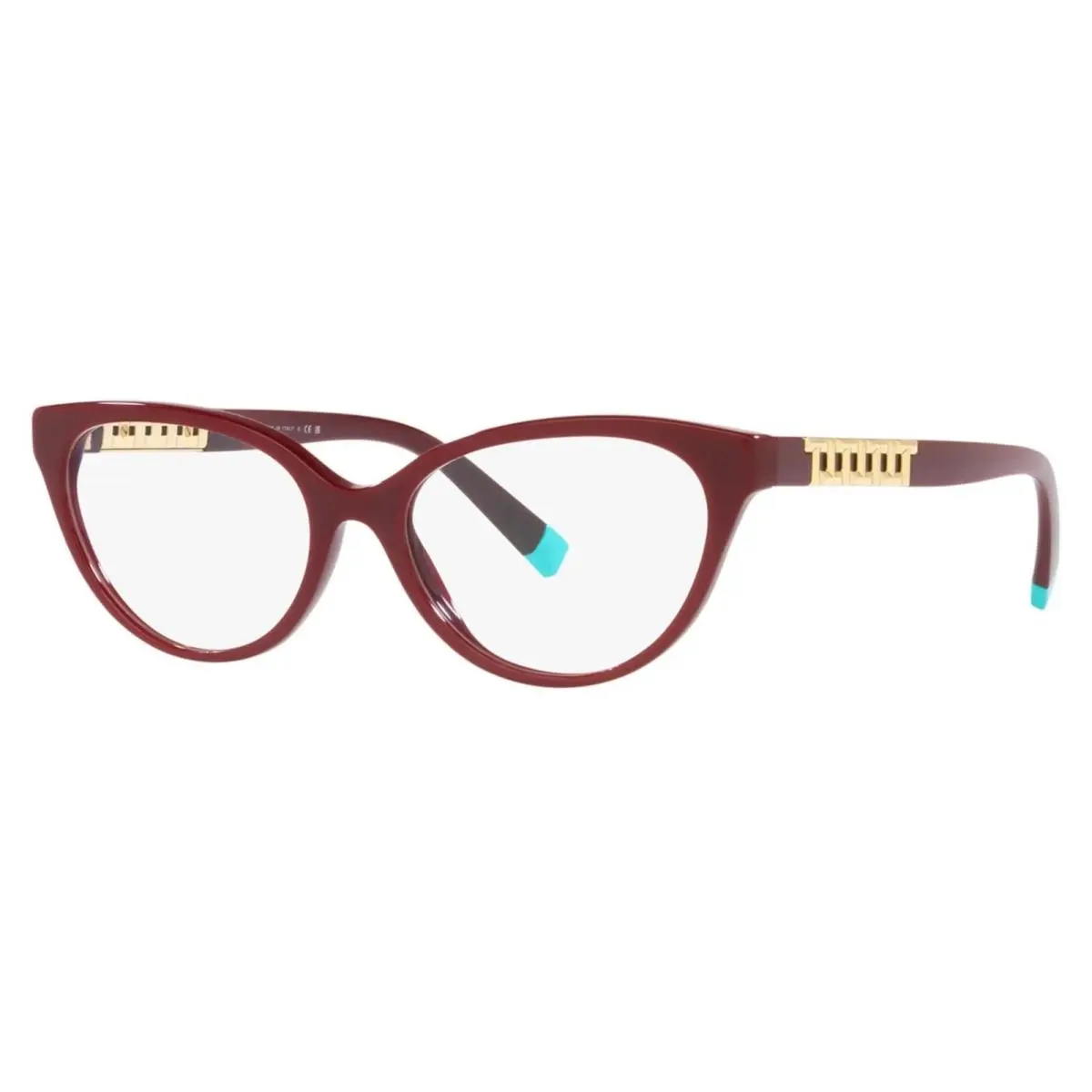 Tiffany Co. TF 2226 8353 Burgundy Gold Eyeglasses 52/16/140 Optical Frame