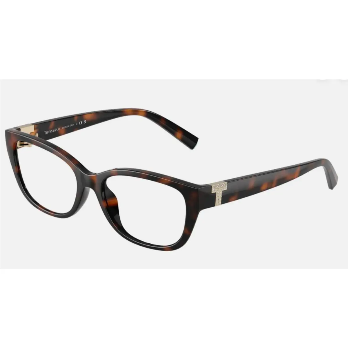 Tiffany Co. Eyeglasses TF 2254-B-U 8015 52-17 140 Tortoise Gold Frames