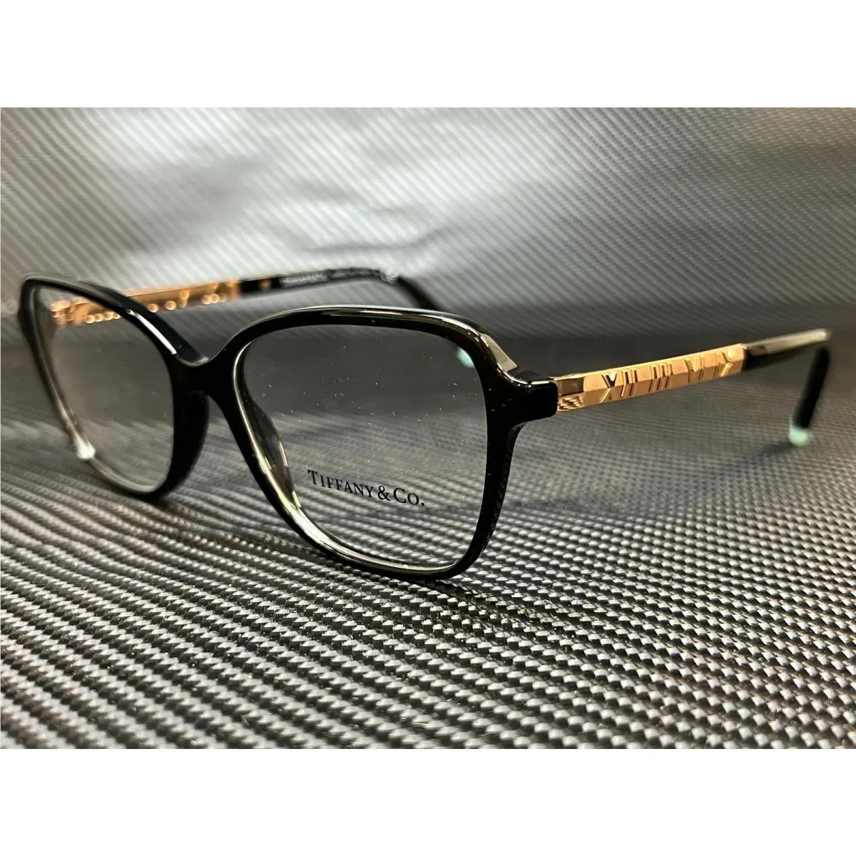 Tiffany TF2211 8001 Black Square Rectangle Women`s 52 mm Eyeglasses