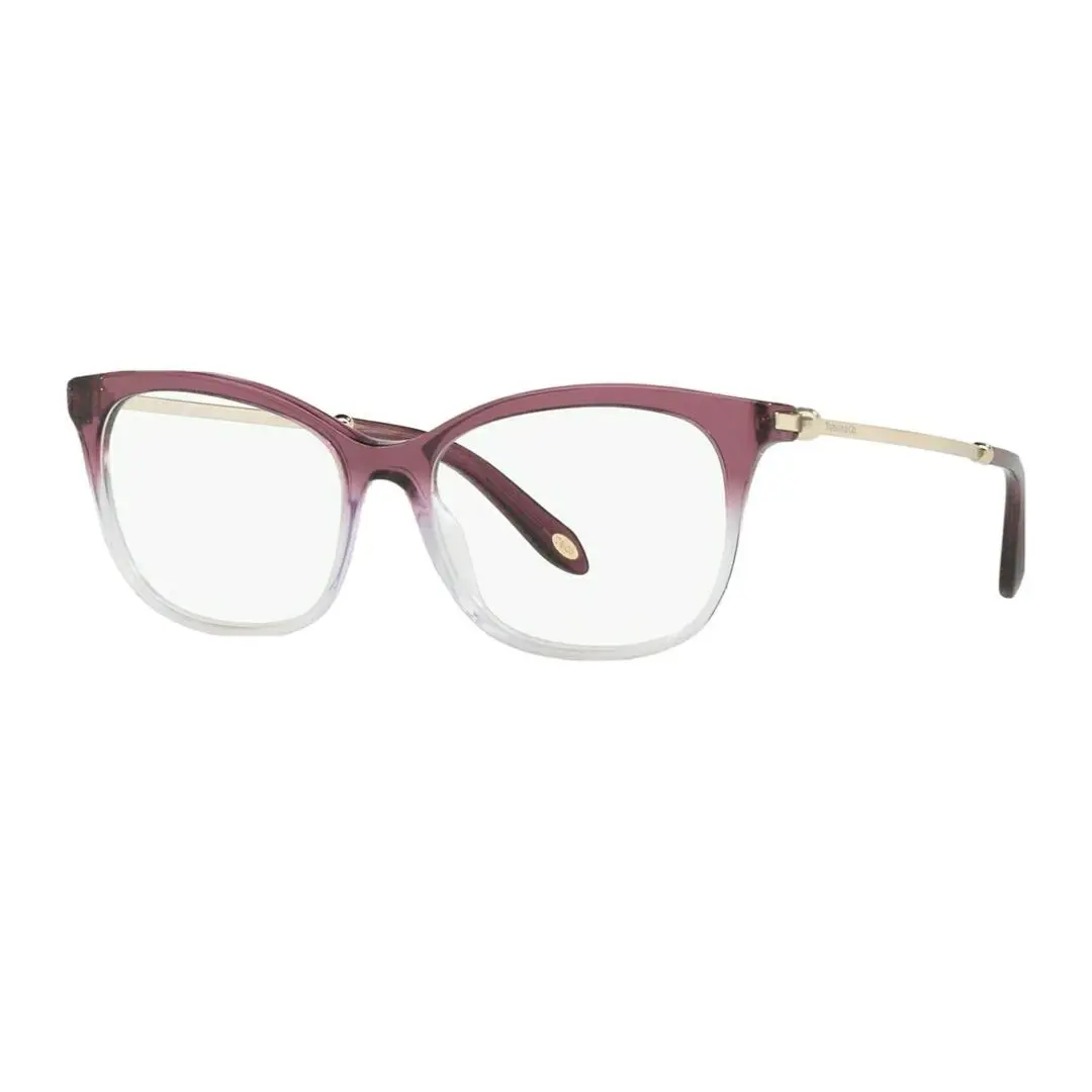 Tiffany Co TF 2157 8222 Purple Clear Eyeglasses Demo Frames 52-16 140