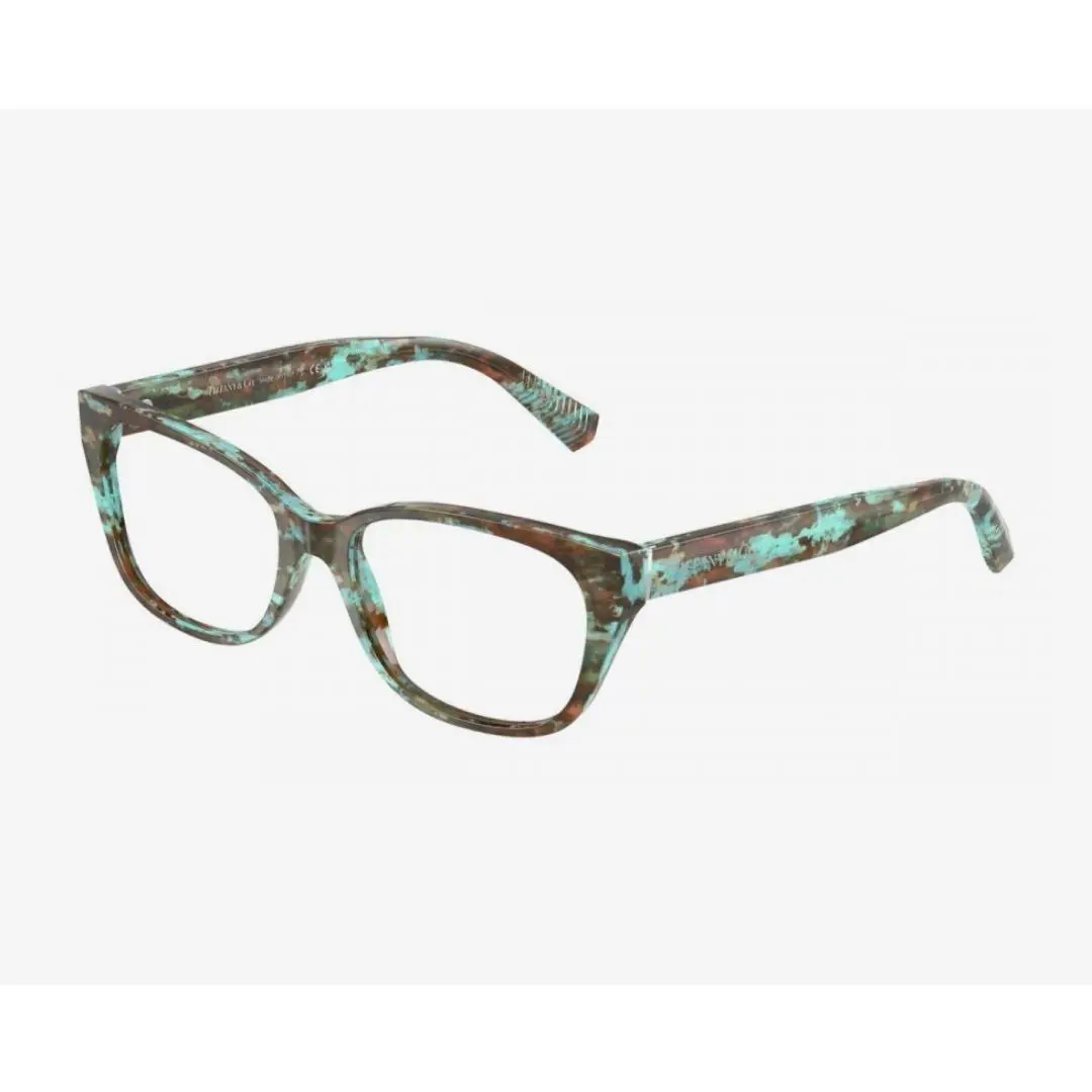 Tiffany TF2261 8422 Tortoise Havana Tiffany Blue 54mm Woman`s Eyeglasses