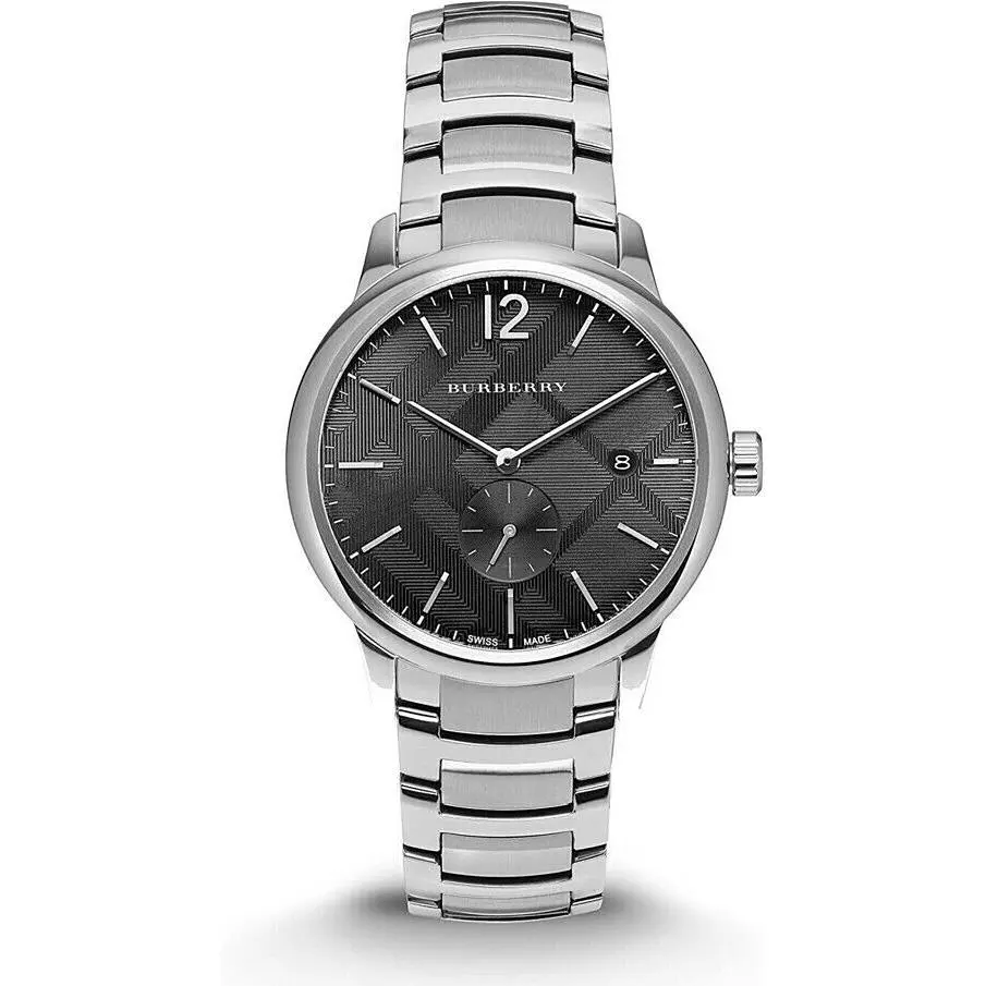 BU10005 The Classic 40 mm Stainless Steel Case Men`s Watch by Burberry