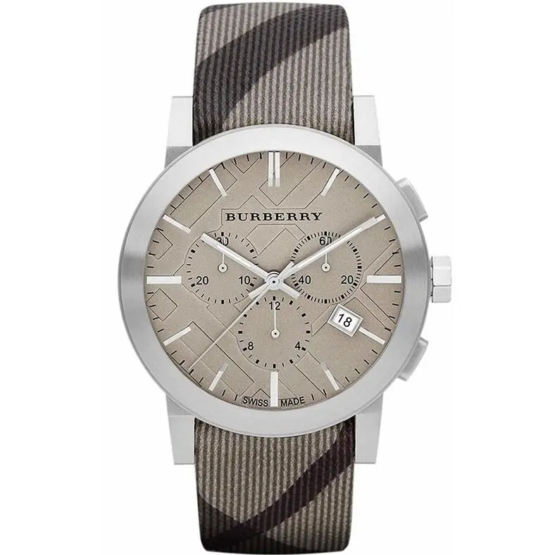 BU9358 Nova 42 mm Stainless Steel Chronograph Men`s Watch by Burberry