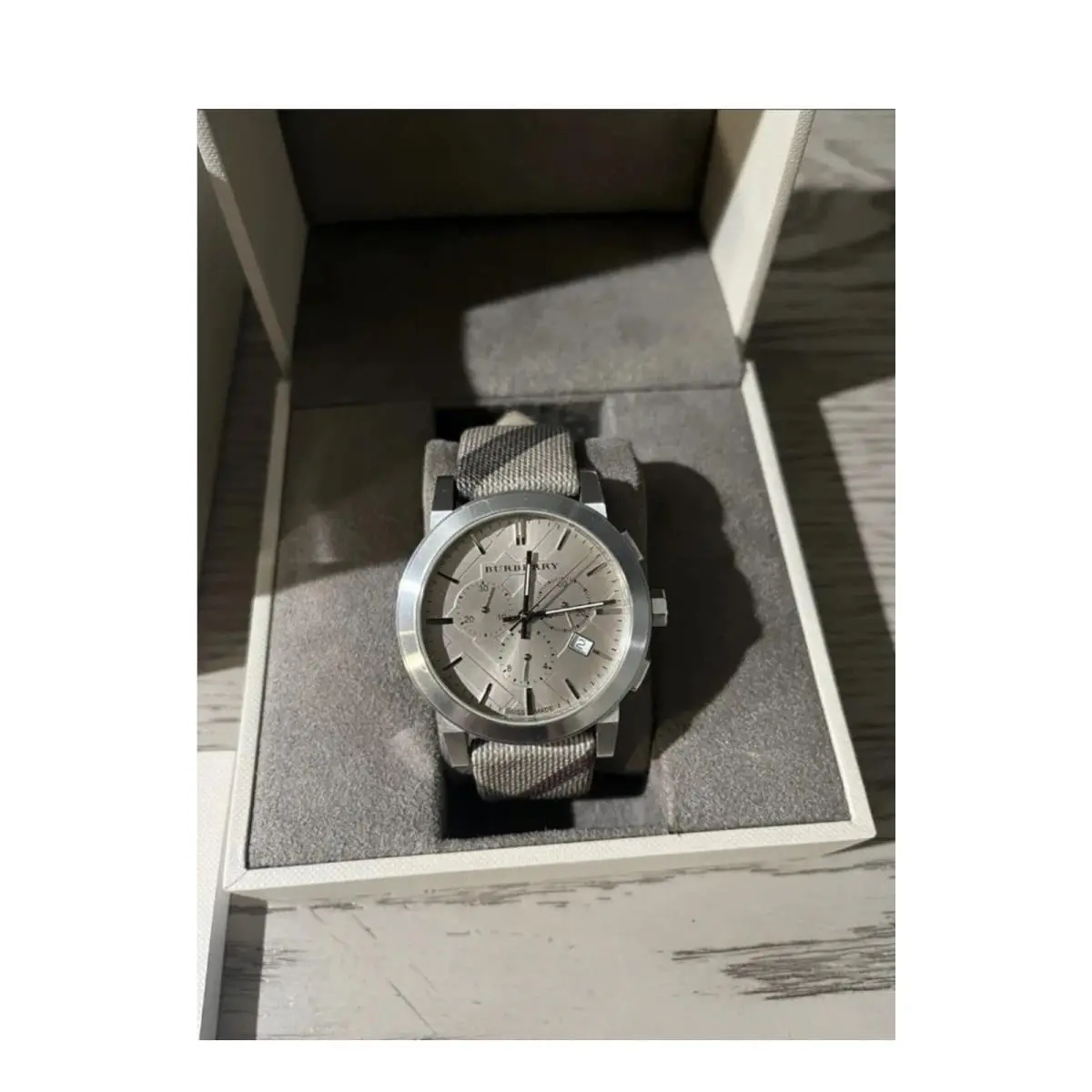 Burberry BU9358 Nova 42 mm Stainless Steel Chronograph Men`s Watch