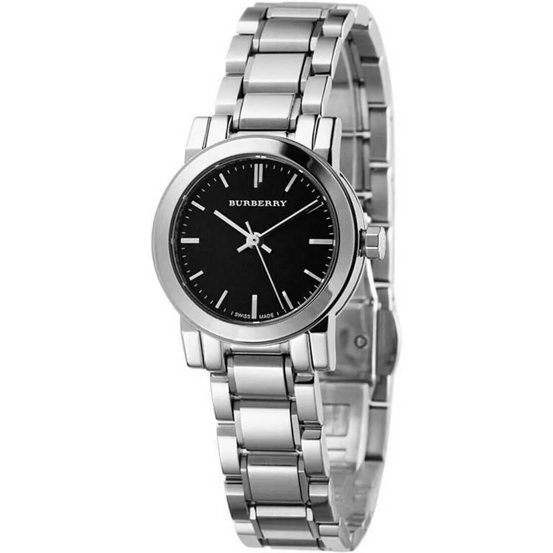 Burberry BU9201 Black Dial Stainless Steel 26 mm Women`s Watch