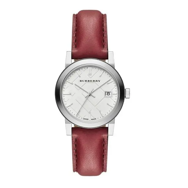 Burberry BU9129 The City Silver Stainless Steel 34 mm Women`s Watch