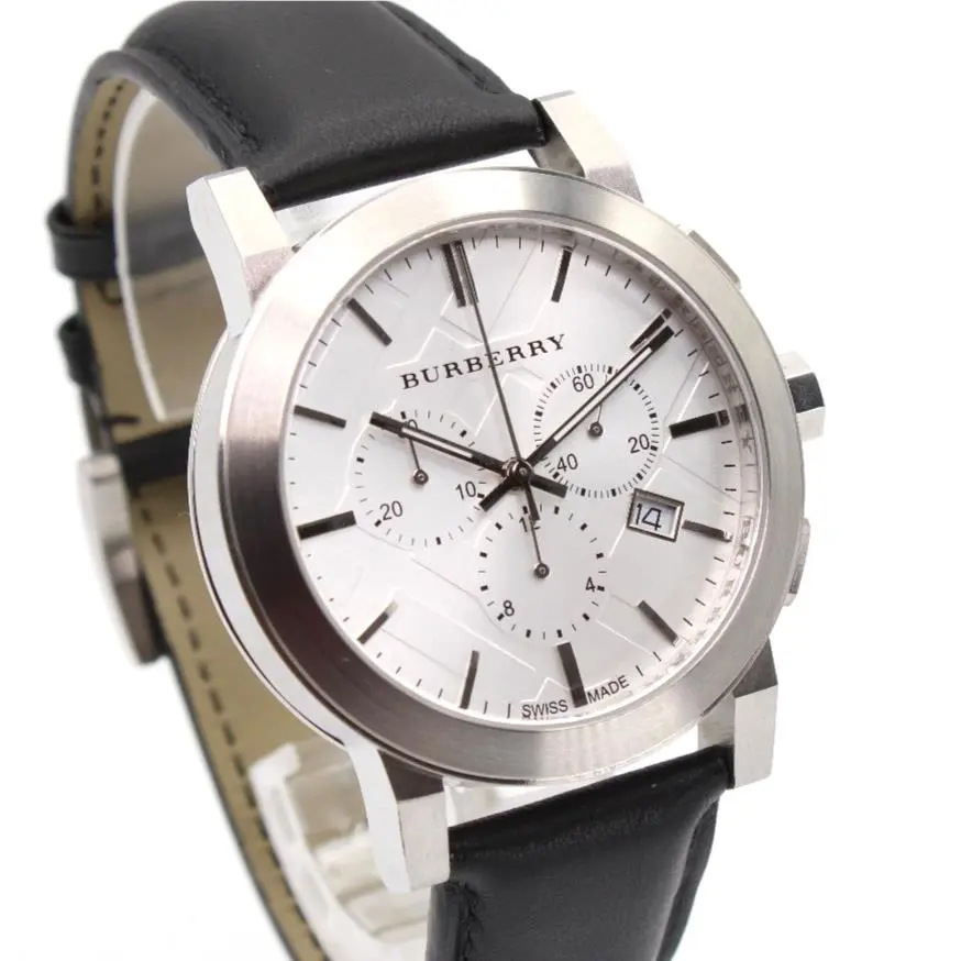 Burberry The City BU9355 Silver Dial Men`s Watch 42mm
