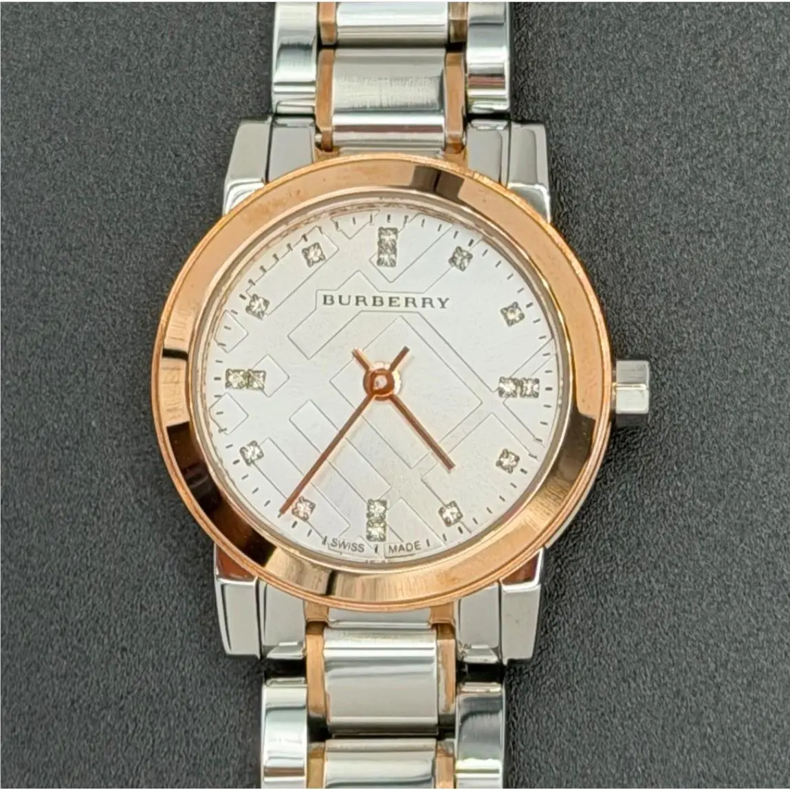 BU9214 Two Tone 26 mm Women`s Watch by Burberry