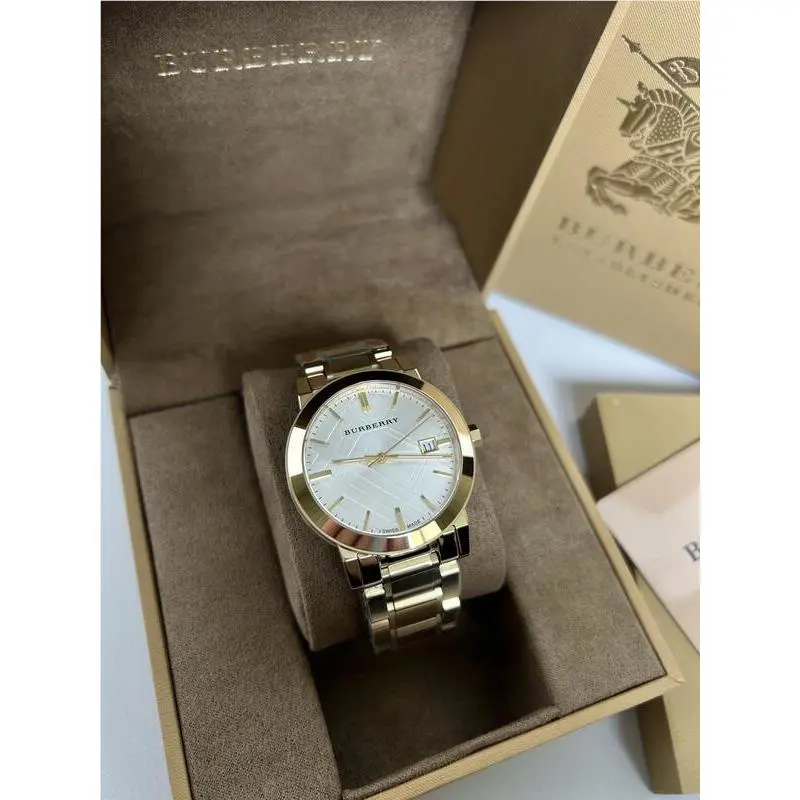 Burberry The City BU9003 Gold Tone Stainless Steel 38 mm Women`s Watch