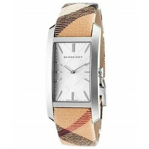 Burberry BU9406 The Pioneer Check Strap Stainless Steel Women`s Watch