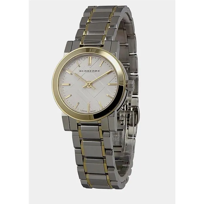 Burberry The City BU9217 Two Tone Stainless Steel 26 mm Women`s Watch