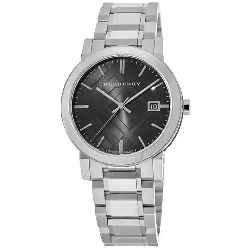 Burberry BU9001 Stainless Steel Black Dial 38 mm Watch