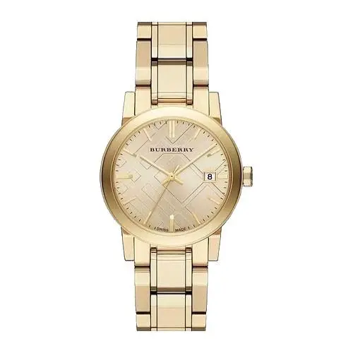 Burberry The City BU9134 Gold Tone Stainless Steel 34 mm Womens Watch