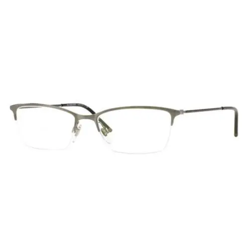 Burberry Eyeglasses BE1278 1166 Silver Half Rim Frames Rx-able 53MM