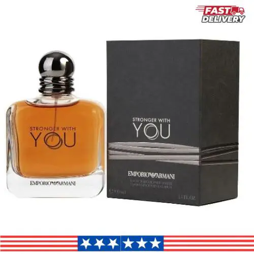 Emporio Armani Stronger with You by Giorgio Armani 3.4 oz Cologne For Men