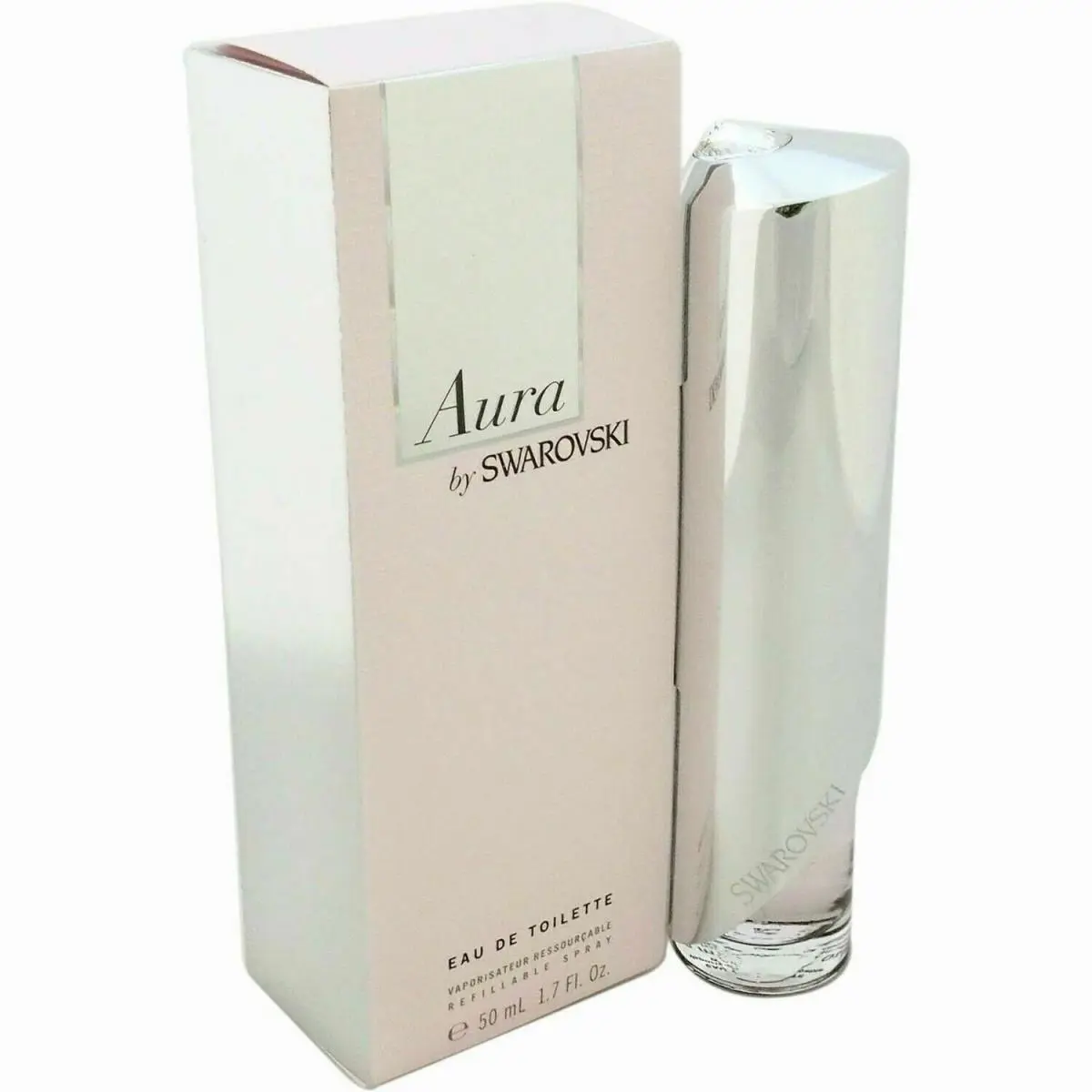 Swarovski Aura Eau DE Toilette Refillable Spray For Women 1.7 Oz / 50 ml