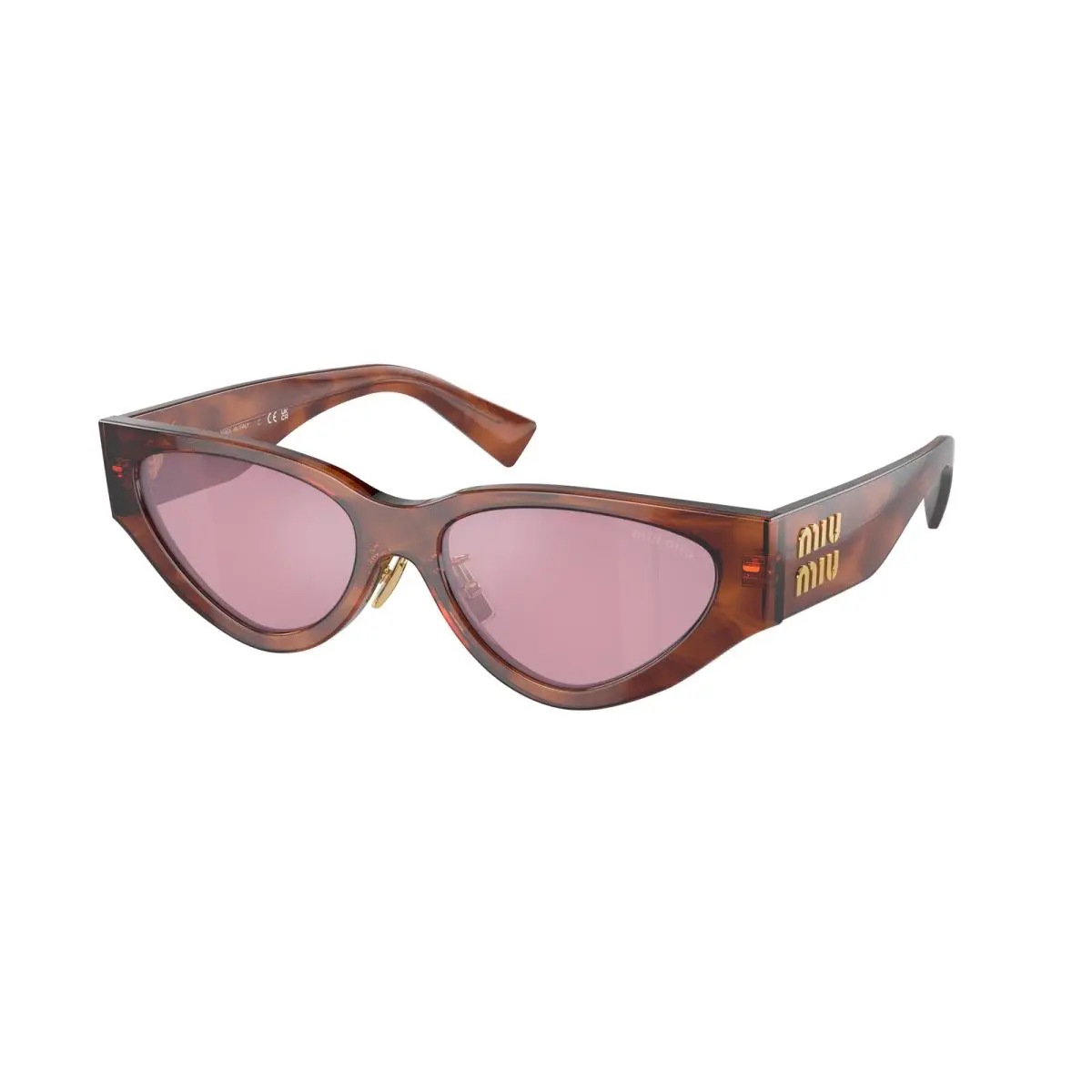 Miu Miu 03ZS Sunglasses 11Q50D Brown