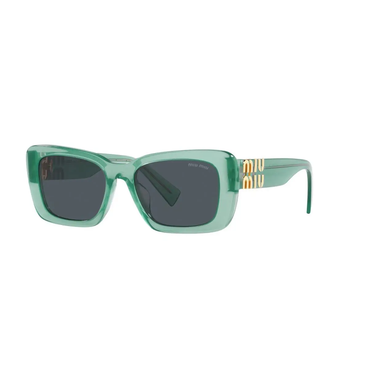 Miu Miu Smu 07YS Opal Anise/dark Grey 19L-09T Sunglasses