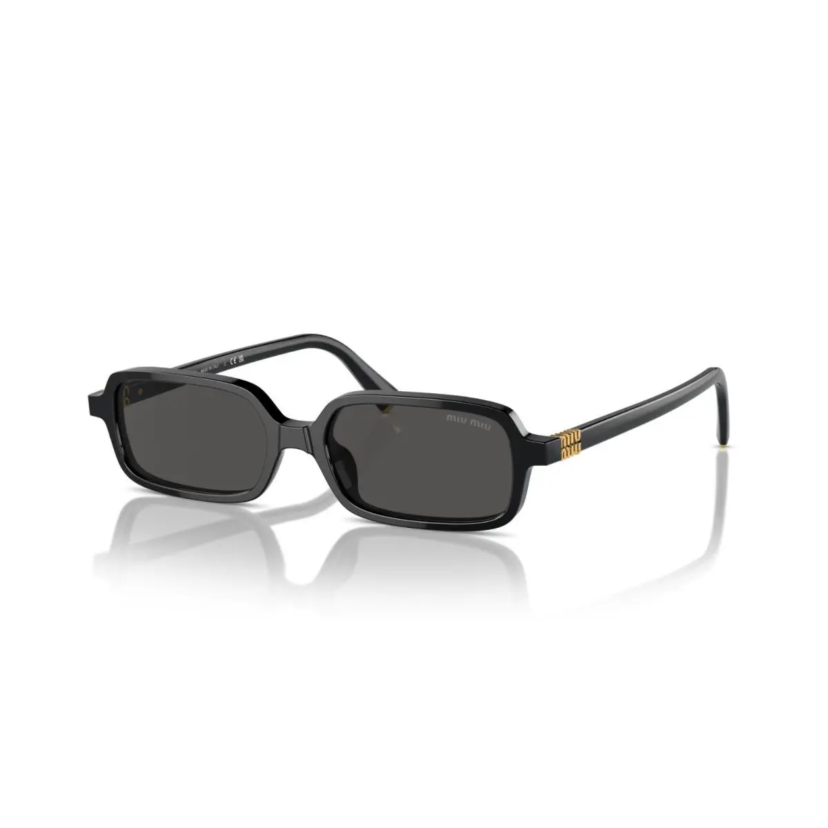 Miu Miu Smu 11ZS Black/dark Grey 16K-5S0 Sunglasses