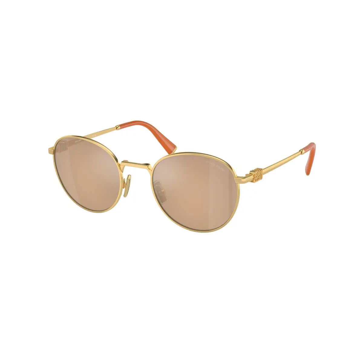 Miu Miu 55ZS Sunglasses 5AK40D Gold