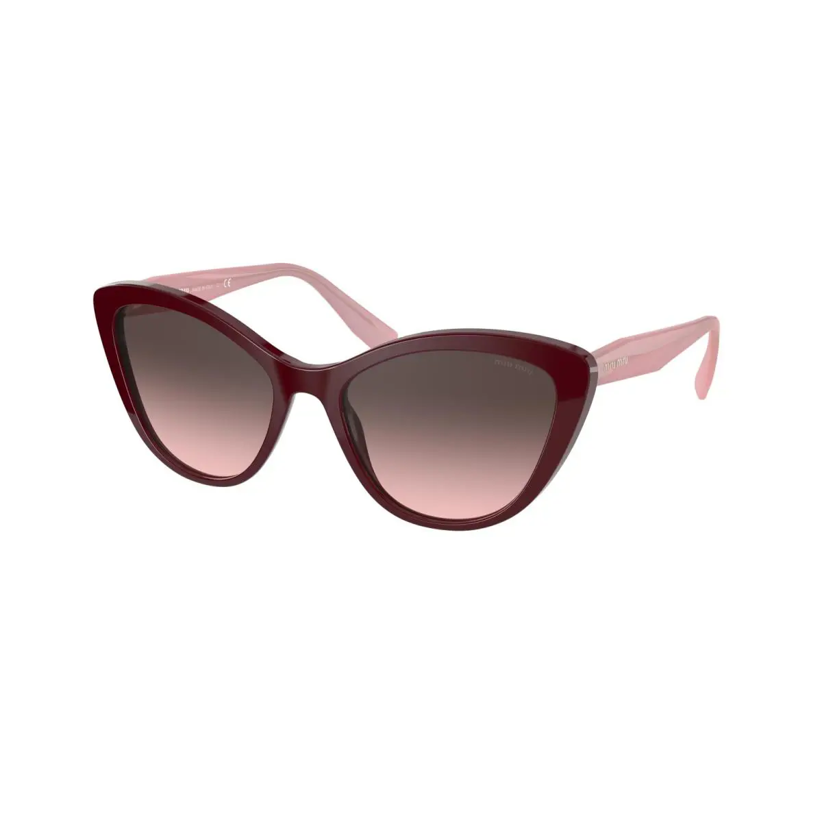 Miu Miu 05XS Core Collection Sunglasses USH146 Bordeaux