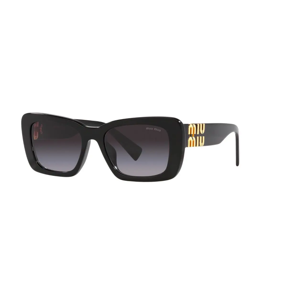 Miu Miu Smu 07YS Black/grey Shaded 1AB-5D1 Sunglasses