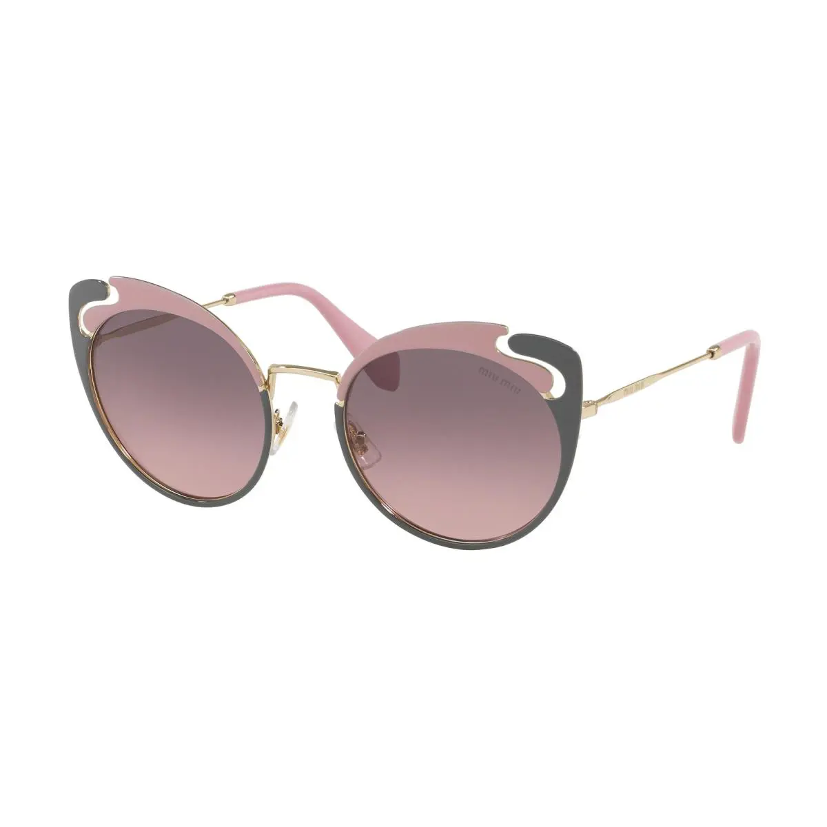Miu Miu 57TS Core Collection Sunglasses M1R146 Pink