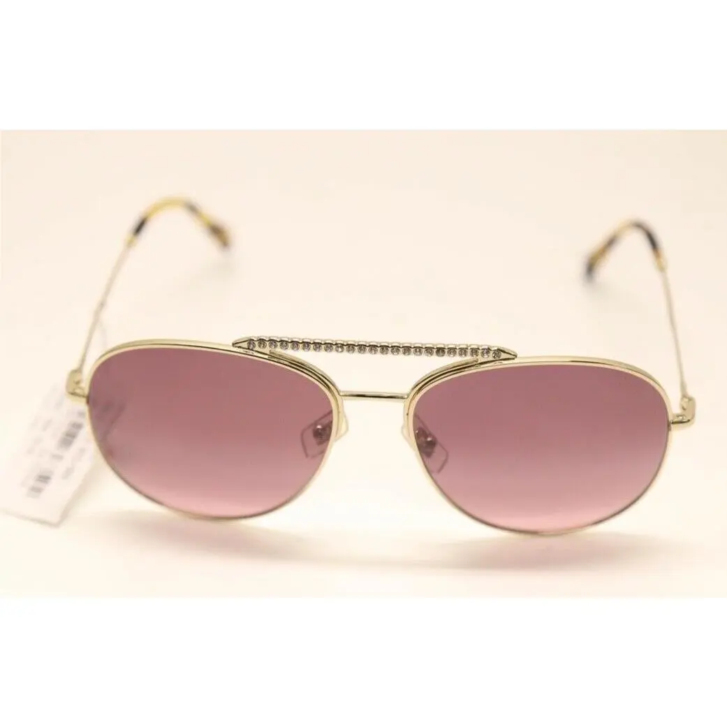 Miu Miu Smu 53V Zvn-teg Gold/gradient Pink 57mm Sunglasses 1298