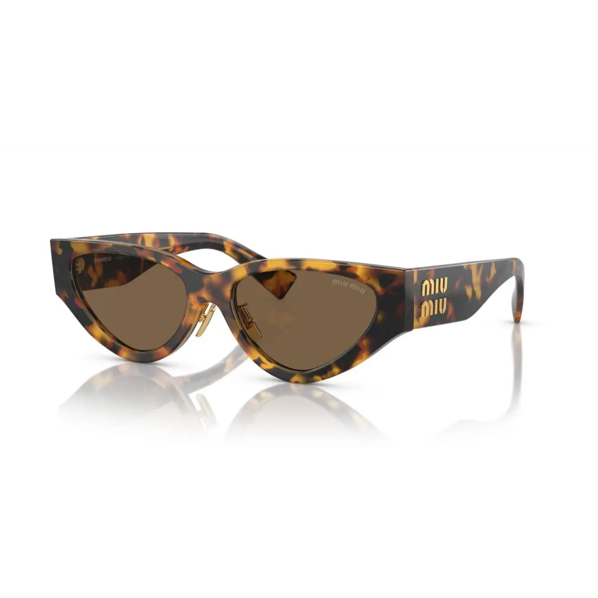 Miu Miu Smu 03ZS Havana/dark Brown VAU-06B Sunglasses