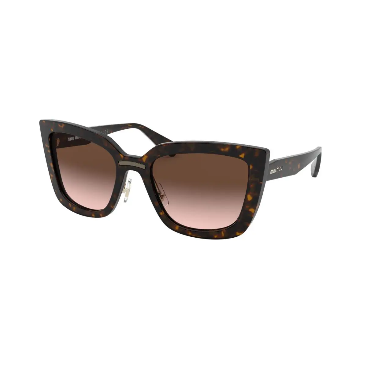 Miu Miu 03VS Sunglasses 2AU0A6 Havana